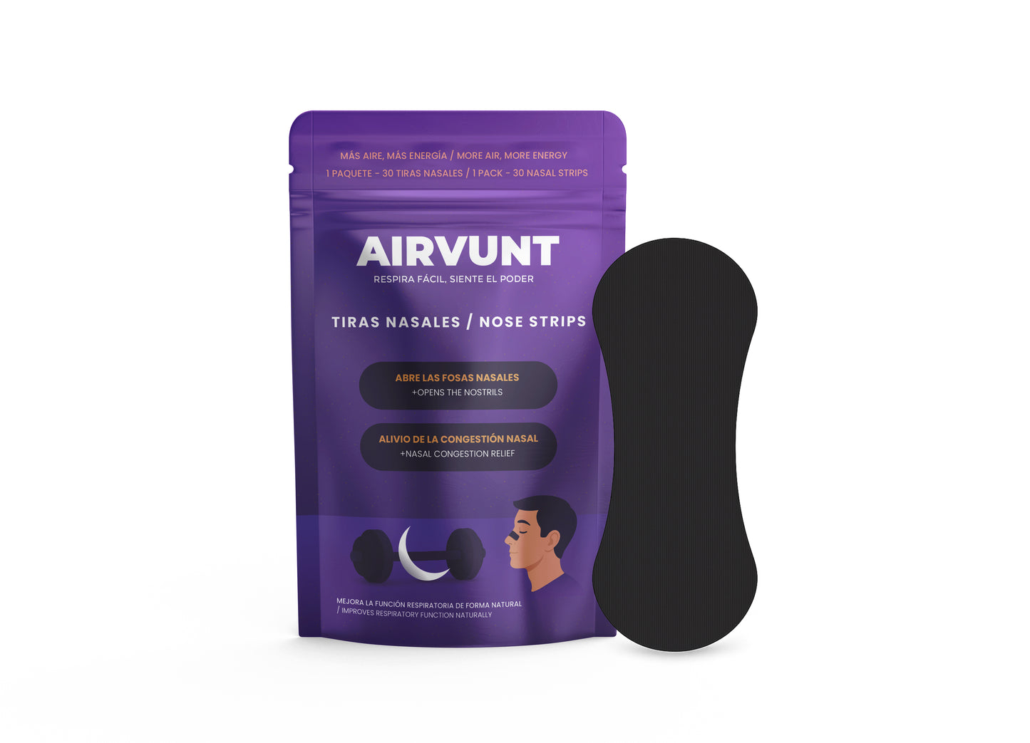 Tiras nasales by AIRVUNT
